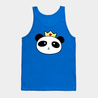 Crown Panda Face Tank Top